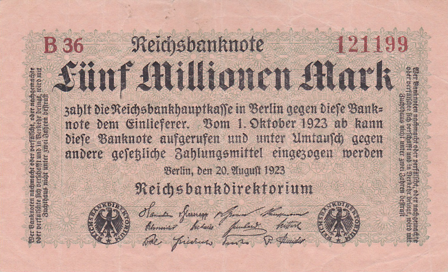 Leider kein Bild (Firmenzeichen und Bogen-Nr. in braun)